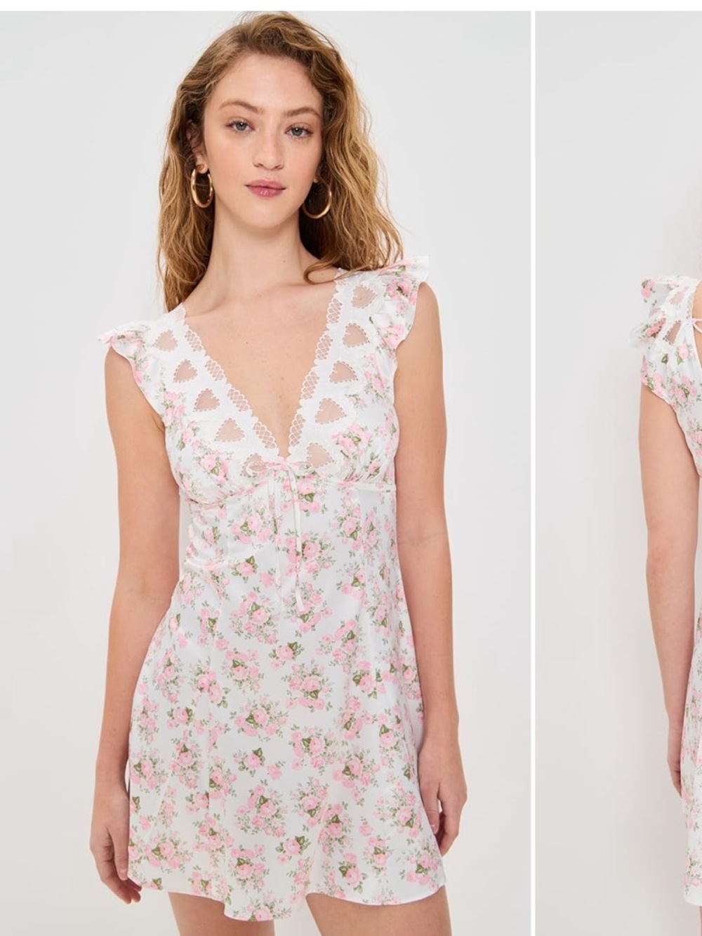 For Love & Lemons Naima Slip Dress